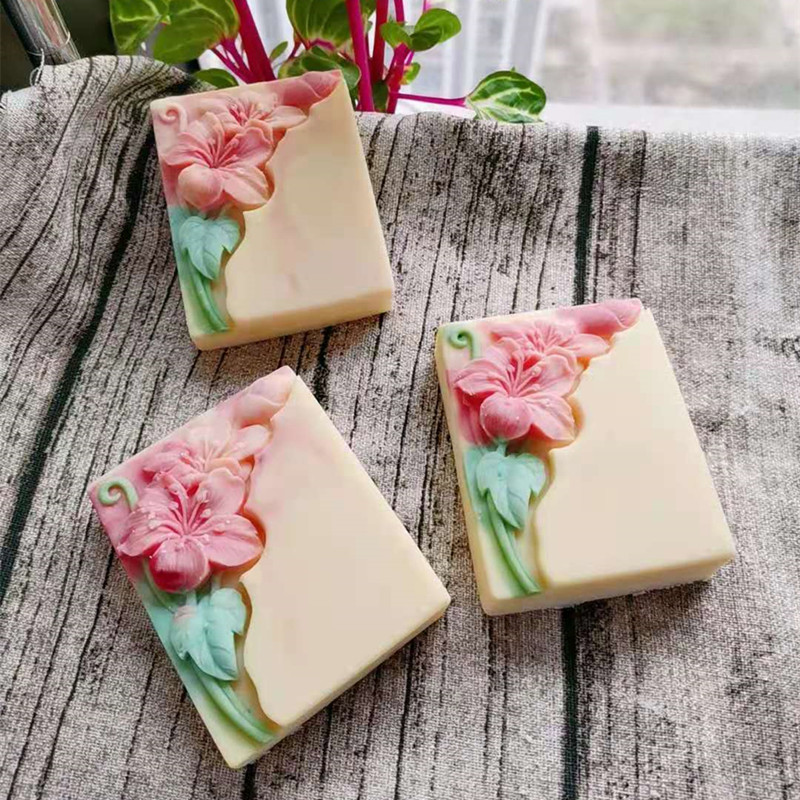 Stampo per sapone floreale gra - Soap Making Process recensione e prezzo