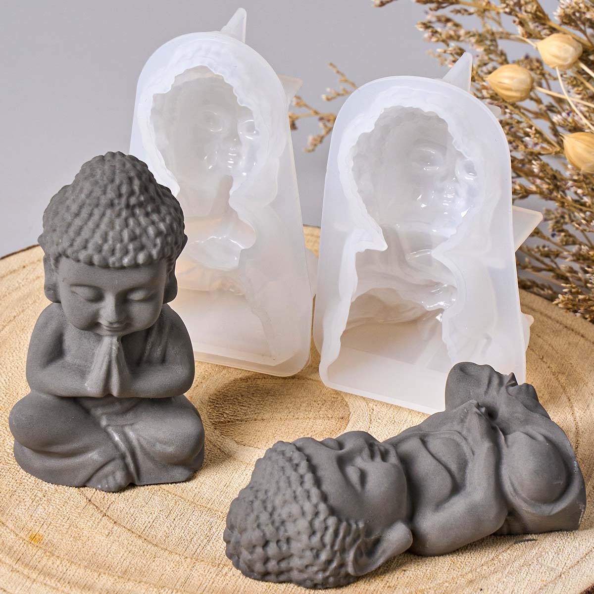 Stampo in Silicone 3D Buddha p - Soap Making Process recensione e prezzo