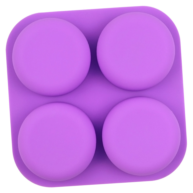 Stampo in Silicone Rotondo a 4 - Soap Making Process recensione e prezzo