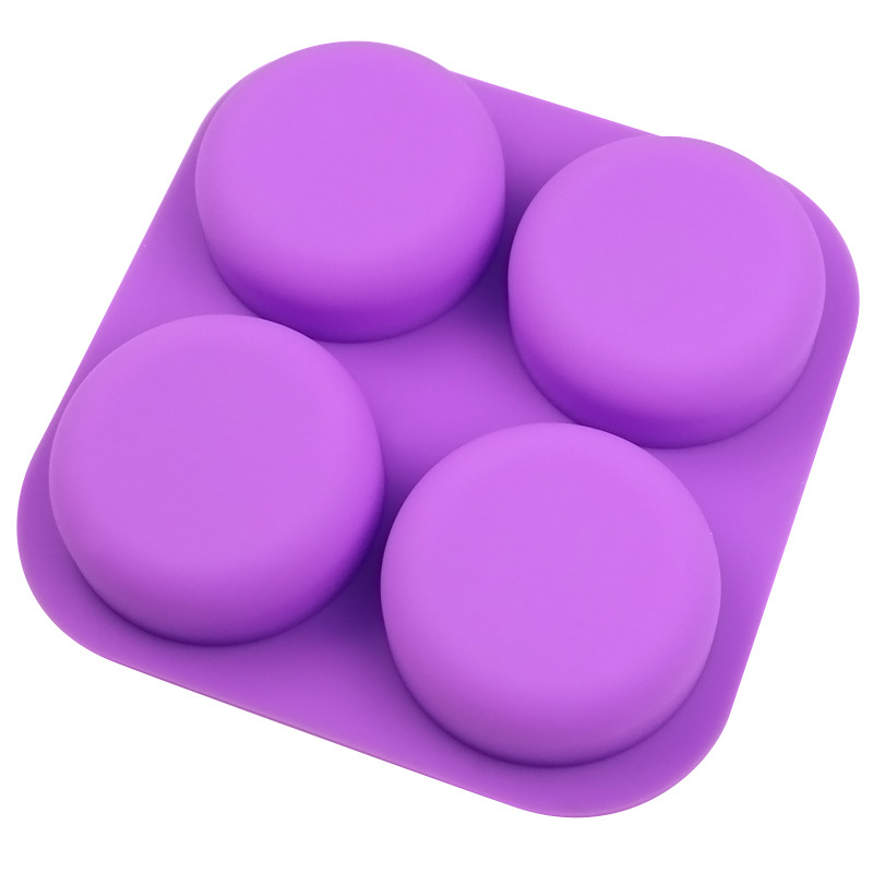 Stampo in Silicone Rotondo a 4 - Soap Making Process recensione e prezzo