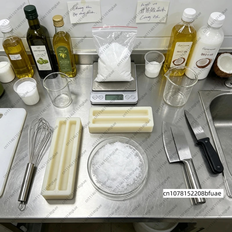 Cristalli di Acido Glicolico a - Soap Making Process recensione e prezzo